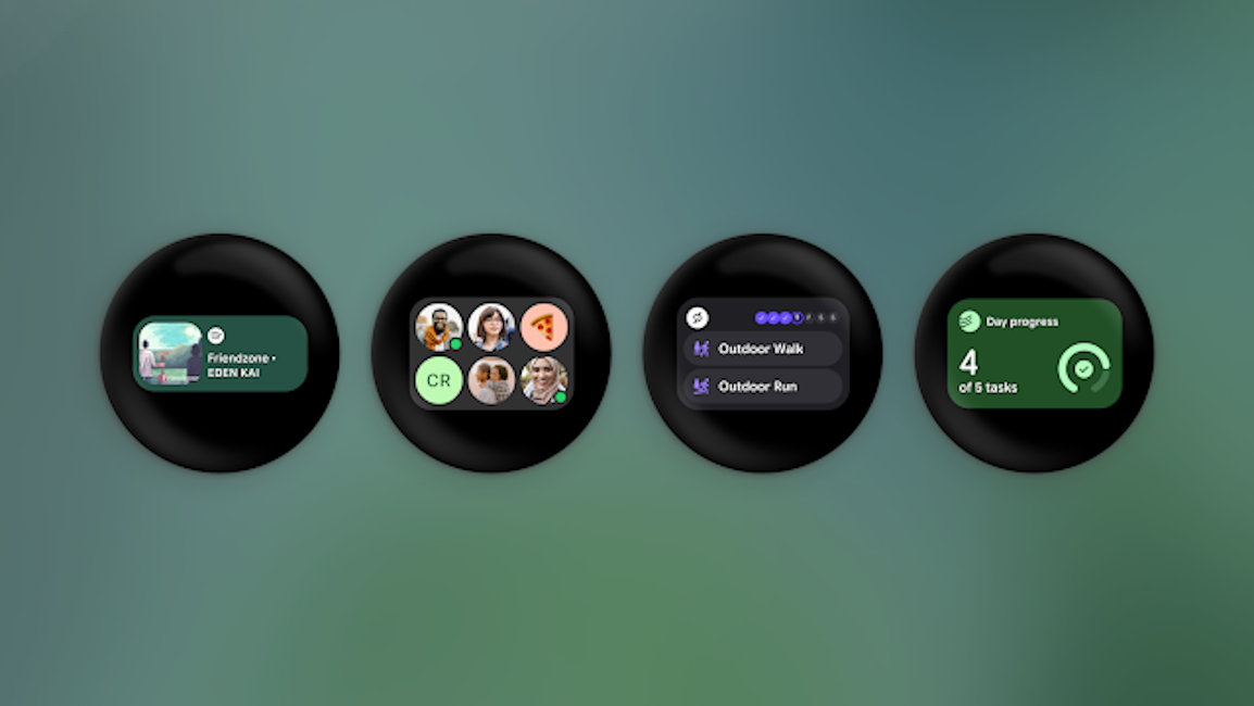 Wear OS 7 Wear Widgets