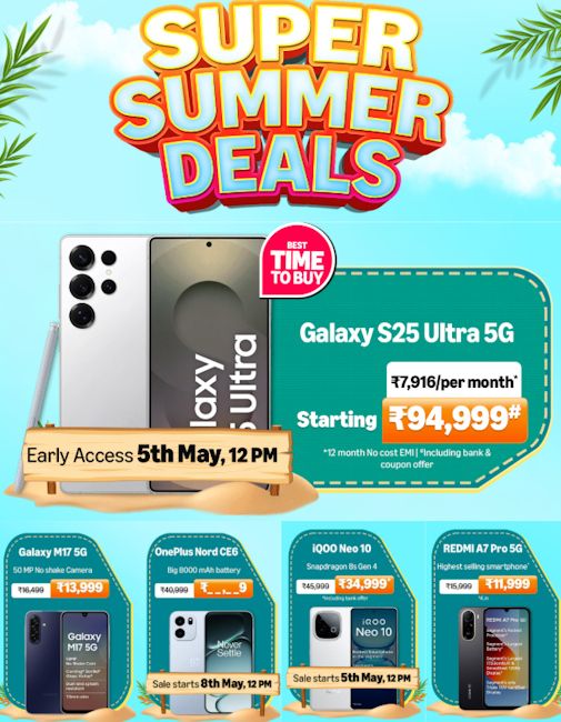 Amazon Great Summer sale 2026 smartphone deals