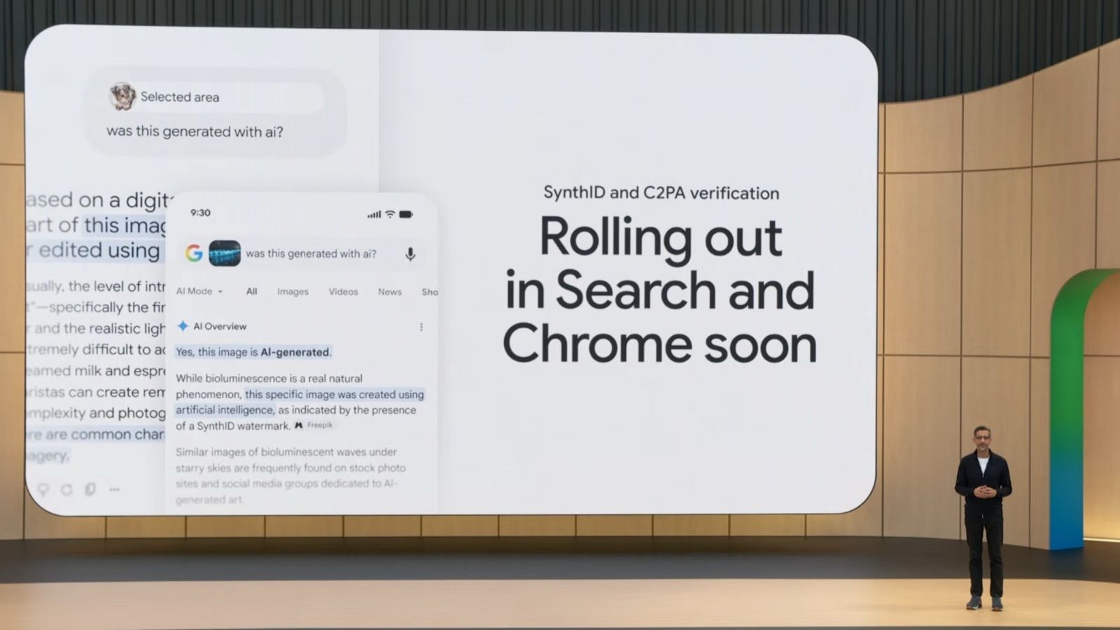 c2pa and synthid rolling out to google search and chrome announcement at google io 2026 c2pa and synthid rolling out to google search and chrome announcement at google io 2026