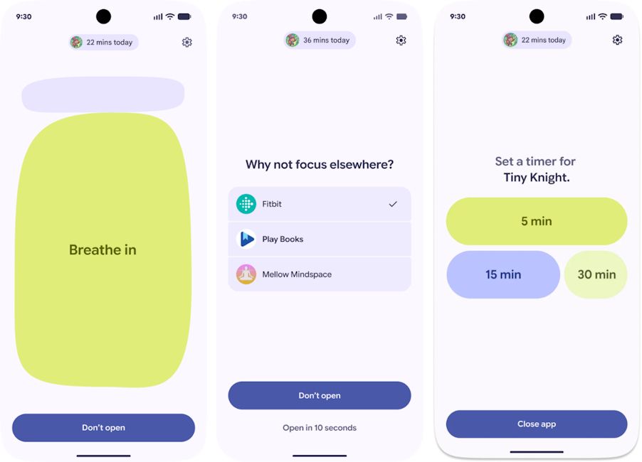 Google Pause Point feature showcased