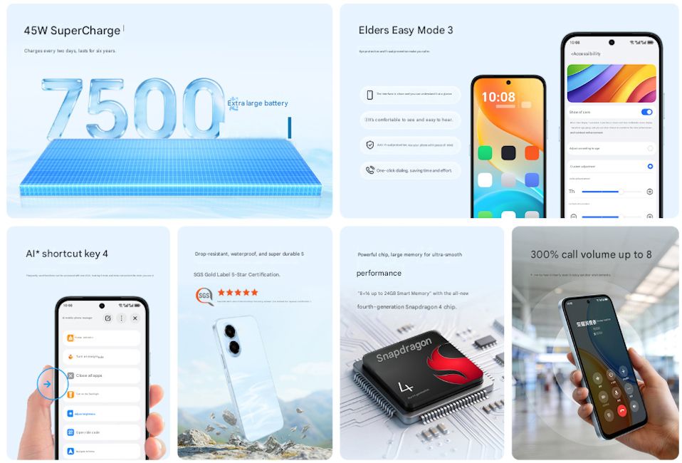 Honor Play 80 Plus specifications banner