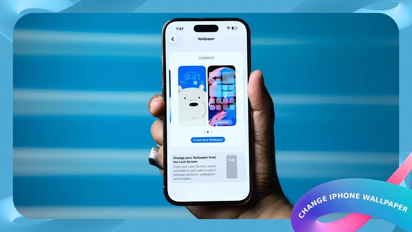 How to Change Wallpaper on iPhone (2026 Guide) thumbnail