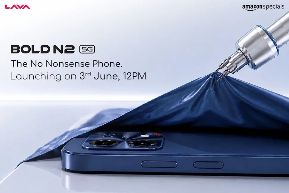 Lava Bold N2 5G India launch date banner image
