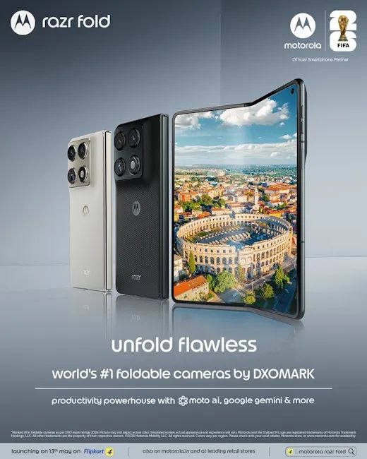 Motorola Razr Fold launch date in India banner image