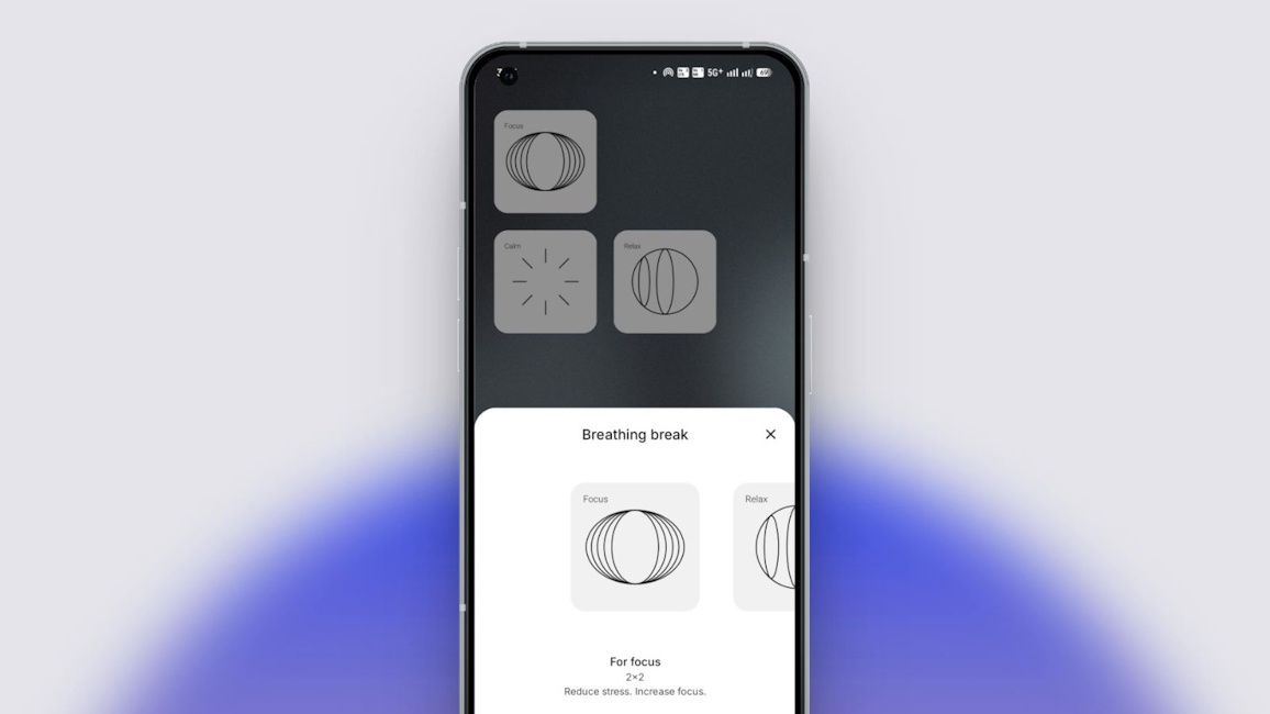 Breathing Break Nothing widgets