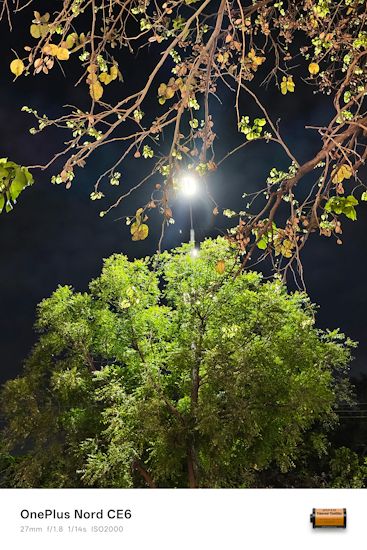 OnePlus Nord CE 6 27mm stall shot trees