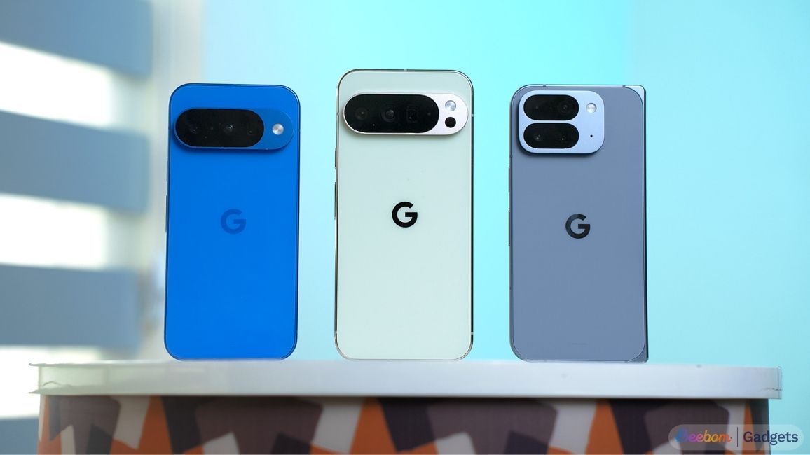 shot of the Pixel 10, Pixel 10 Pro and Pixel 10 Pro Fold shot of the Pixel 10, Pixel 10 Pro and Pixel 10 Pro Fold