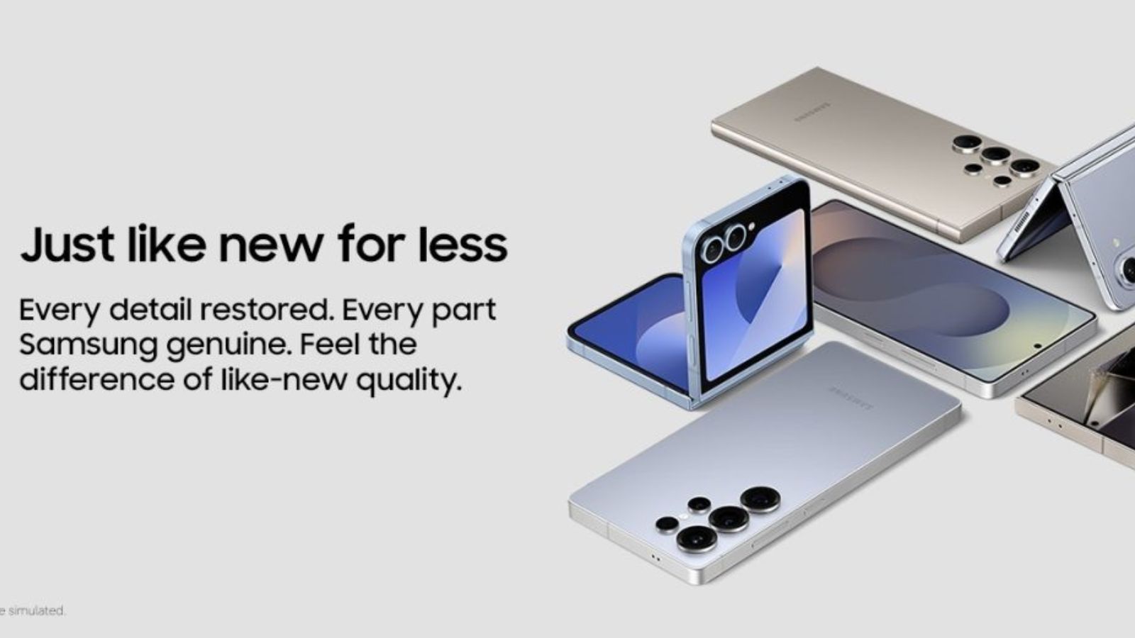 Samsung Announces Certified Re-Newed Programme in India for Refurbished Galaxy Phones thumbnail