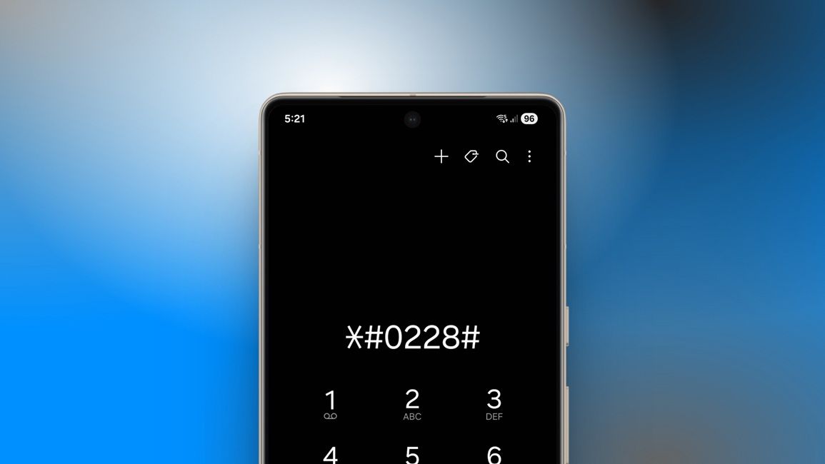 samsung secret code in phone dialer app