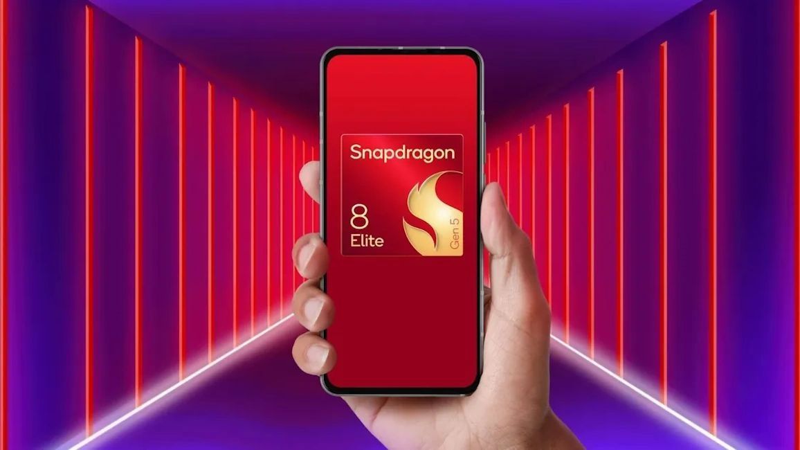 snapdragon 8 elite gen 5 chip on a smartphone