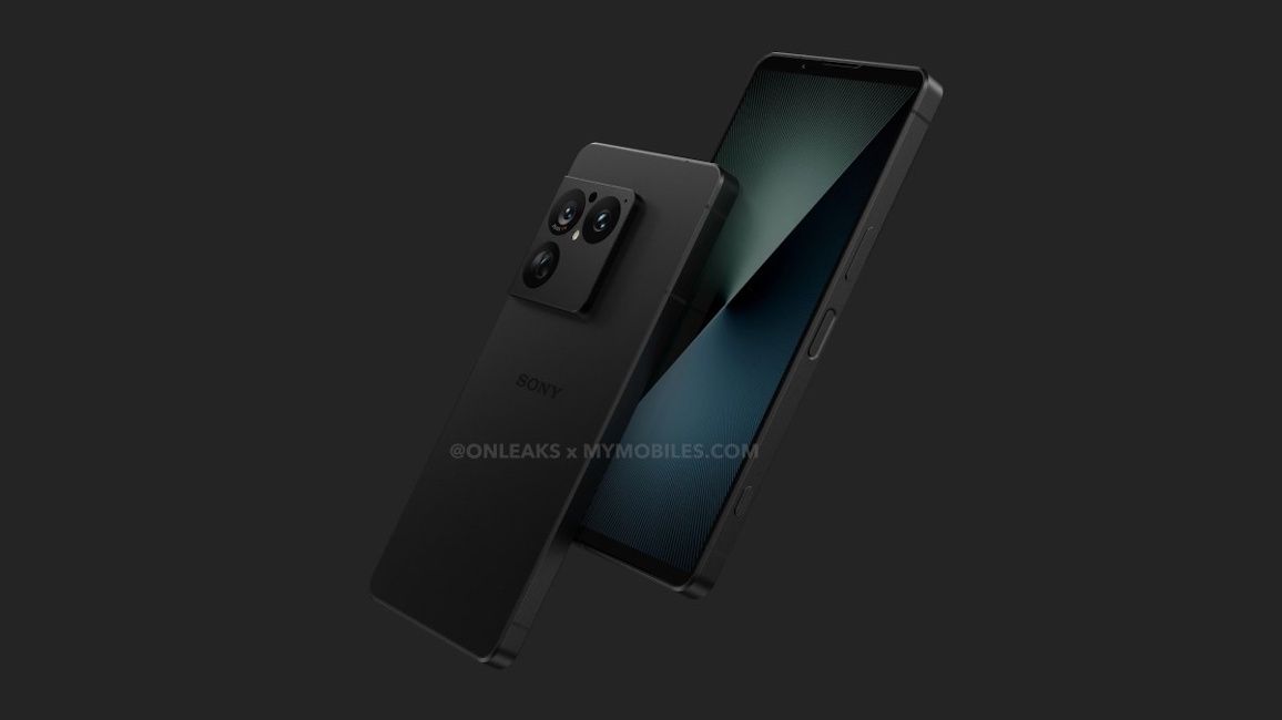 Sony Xperia 1 VIII leaked render