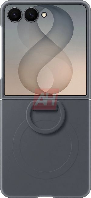Samsung Galaxy Z Flip 8 ring case grey