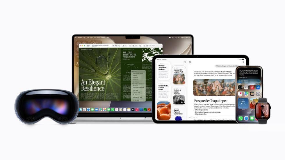 siri ai across all apple products