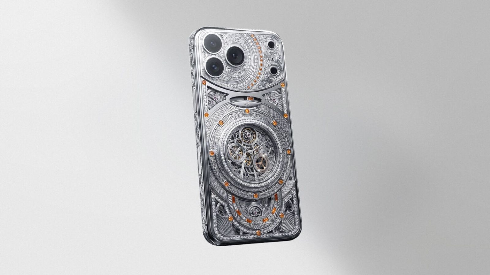 Caviar iPhone 17 Pro Max Luxury Time Piece smartphone