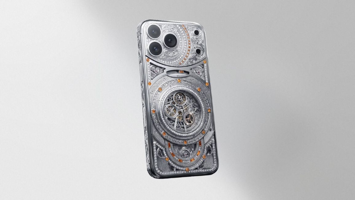 Caviar Portugieser smartphone from the back