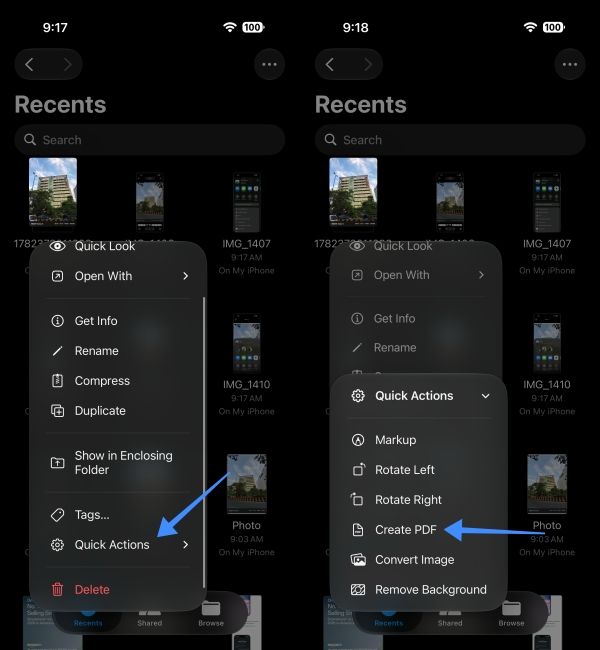 Convert Image and Create a PDF