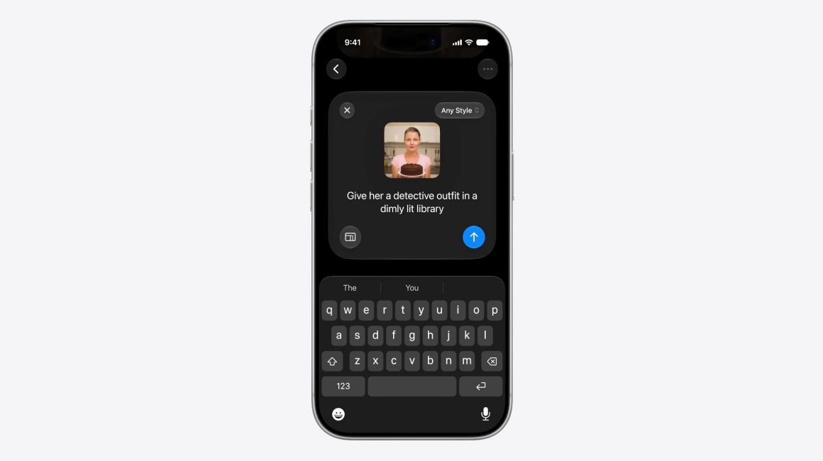 Editing Images in the Image Playground app on iOS 27 