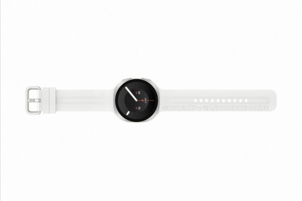 Samsung Galaxy Watch 9 in Creme closed
