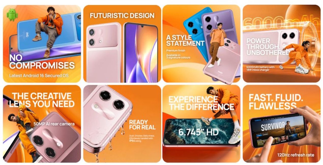 HMD Vibe 2 5G specs at a glance