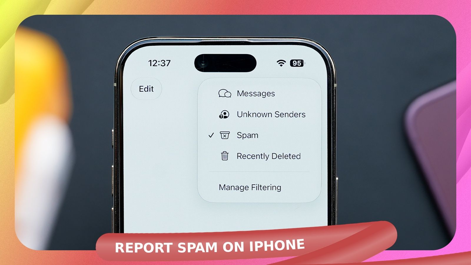 How to Report Spam Text on iPhone (2026) thumbnail