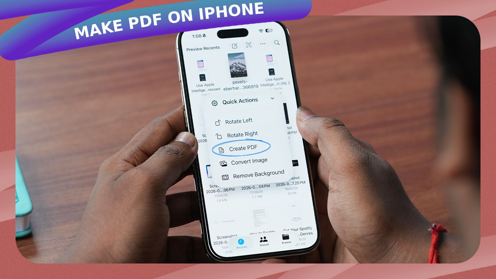 How to Make PDF on iPhone (2026 Guide) thumbnail