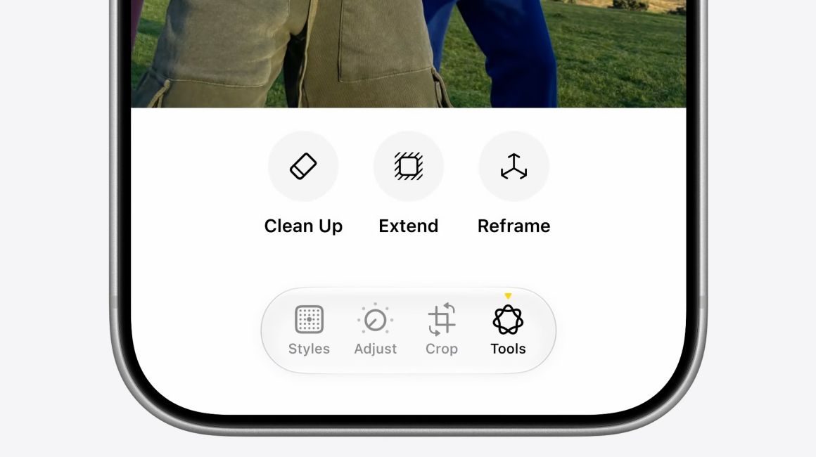 New Photos App AI tools showcase 