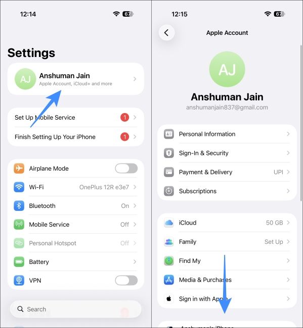 Open About Phone page in your iPhone Open About Phone page in your iPhone