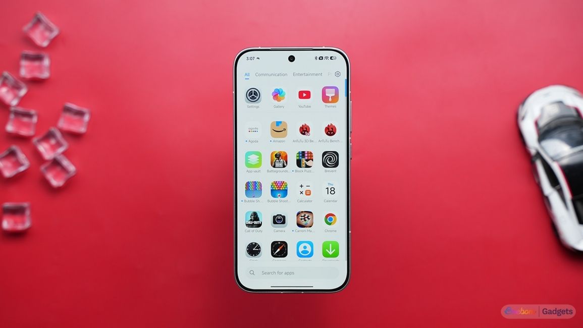 Redmi Turbo 5 app drawer page 