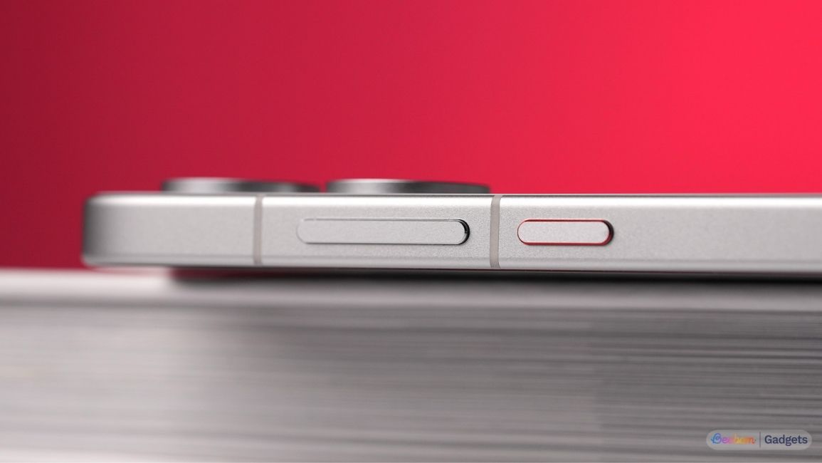 Redmi Turbo 5 design from the side of the phone