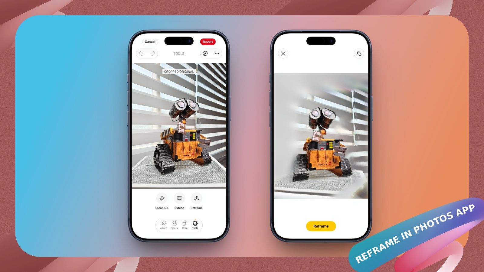 How to Use Reframe Tool in iOS 27 Photos App on iPhone thumbnail