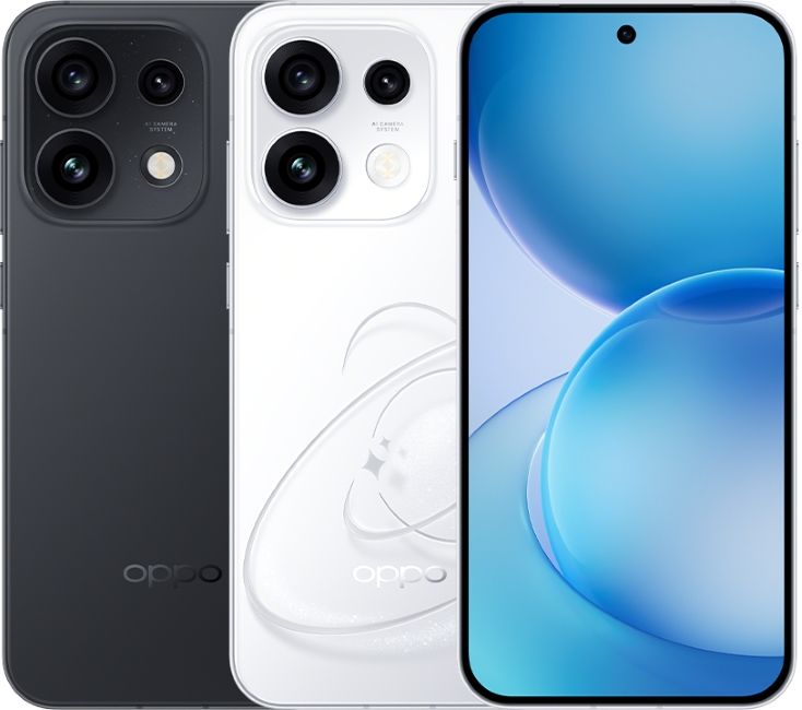 Oppo Reno 16 F smartphone from the back