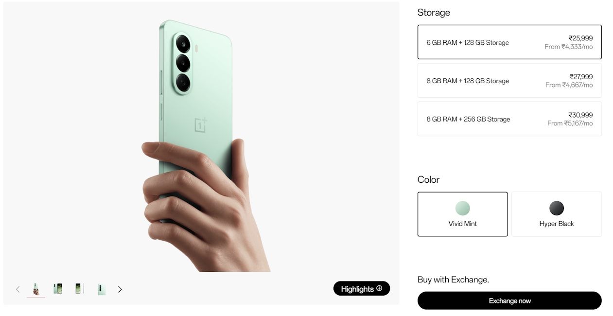 OnePlus Nord CE 6 Lite price hiked in India again