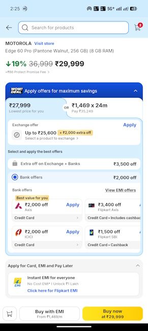 Motorola Edge 60 Pro Flipkart June Epic sale 2026 deal Motorola Edge 60 Pro Flipkart June Epic sale 2026 deal