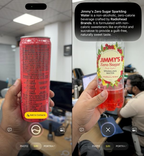Trying to scan the nutrition label of canned drinks Trying to scan the nutrition label of canned drinks
