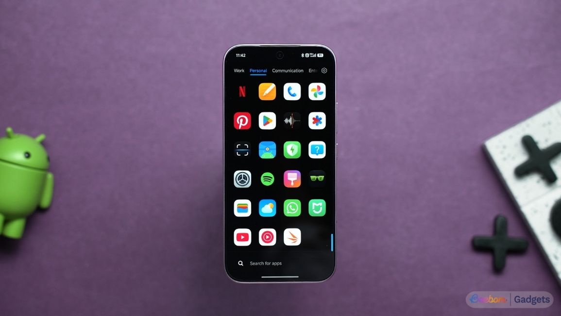 Showing the Xiaomi 17T software about page 