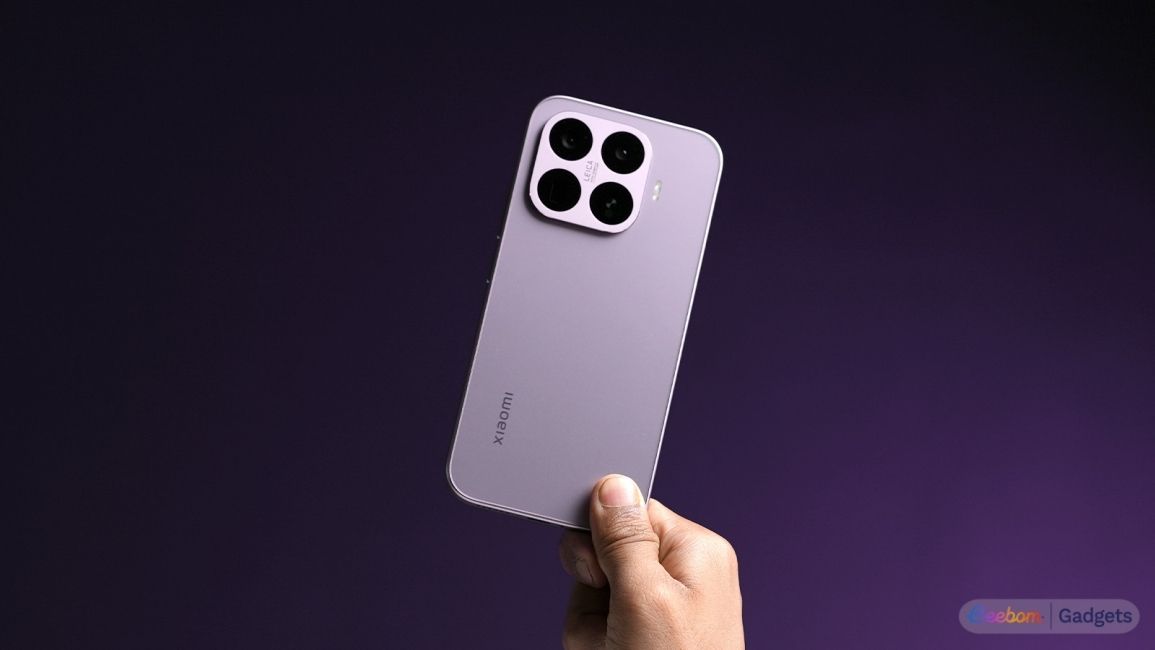 Xiaomi 17T shown from the back in hands shot 2
