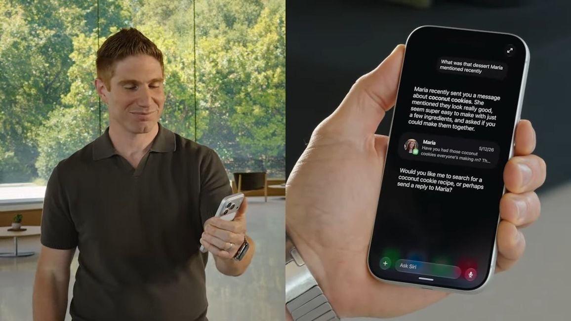Ask Siri feature showcased