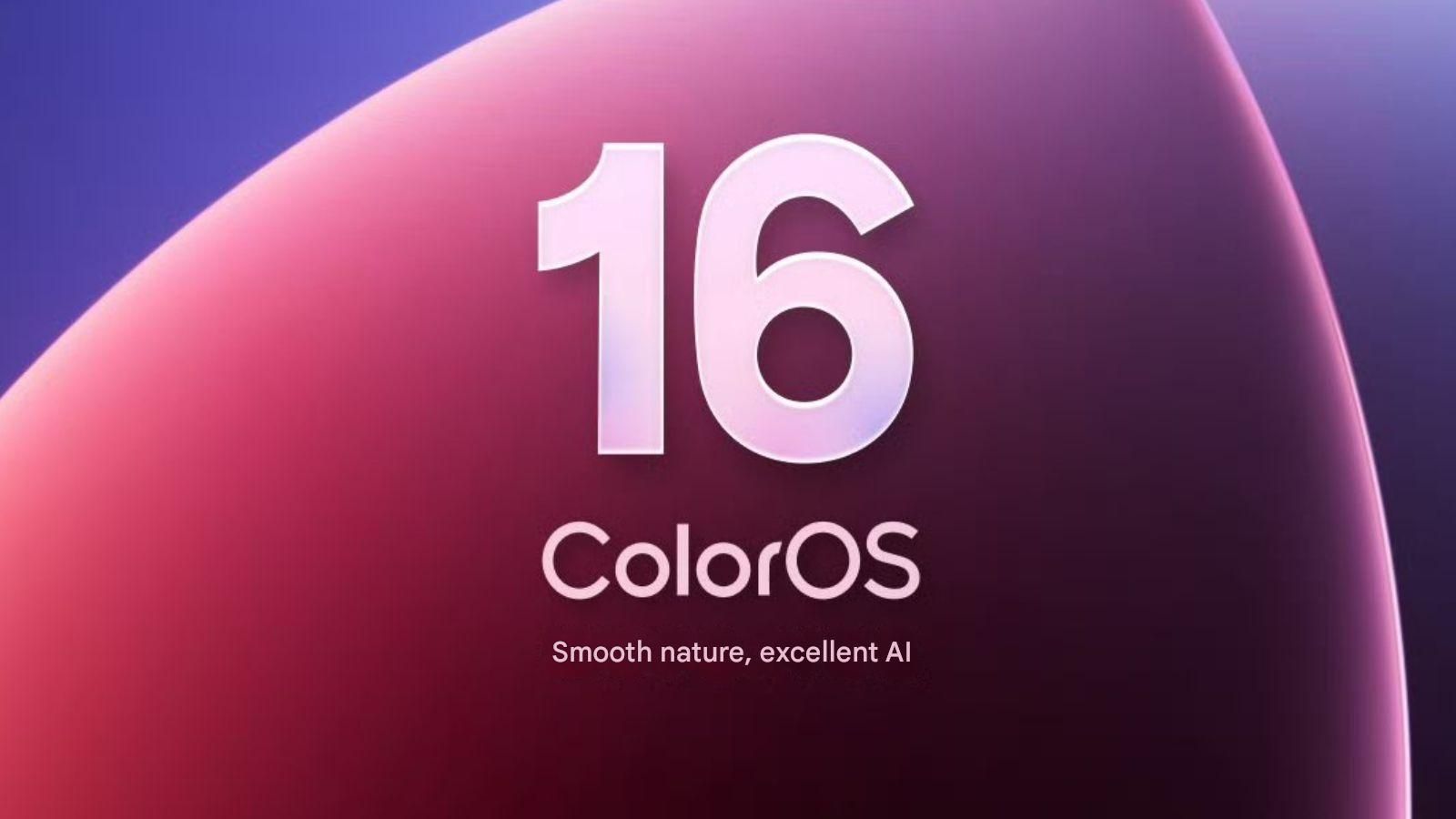 Oppo ColorOS 16 update poster