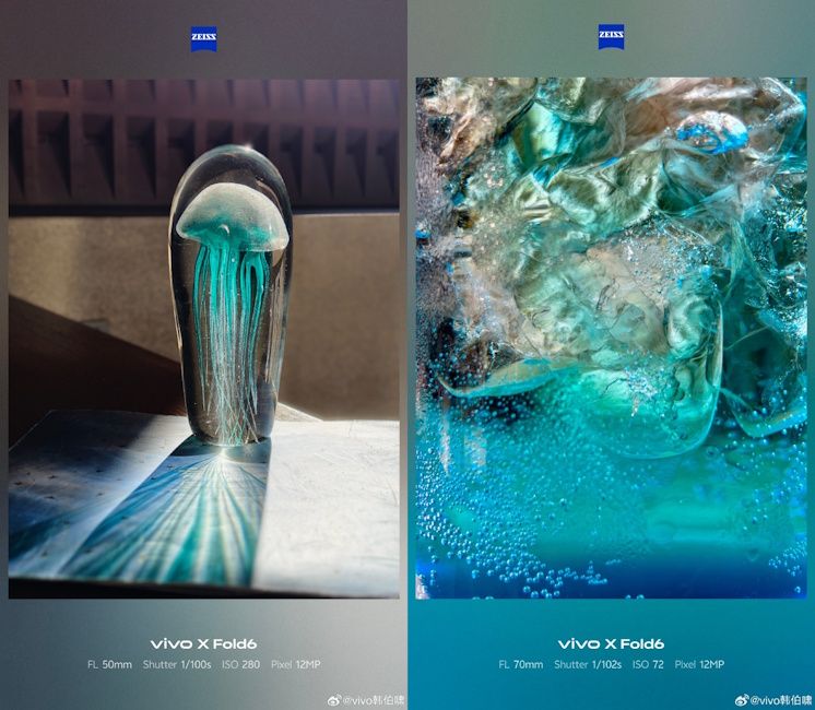 Vivo X Fold 6 camera samples