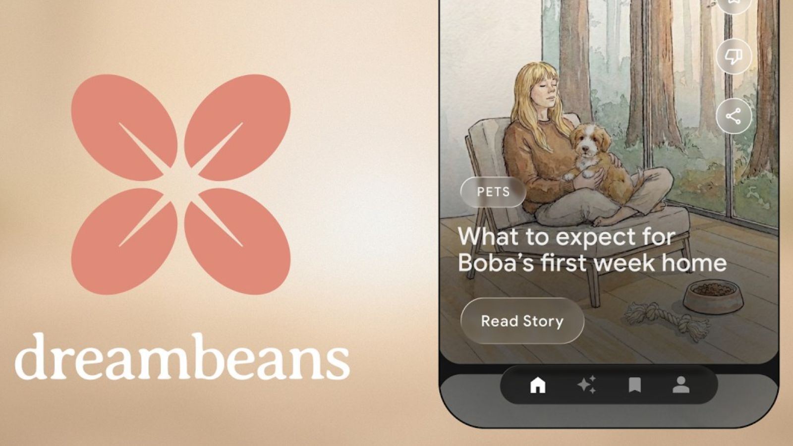 Google's Dreambeans App Arrives on Android Phones with AI Stories Based on Your Google Data thumbnail