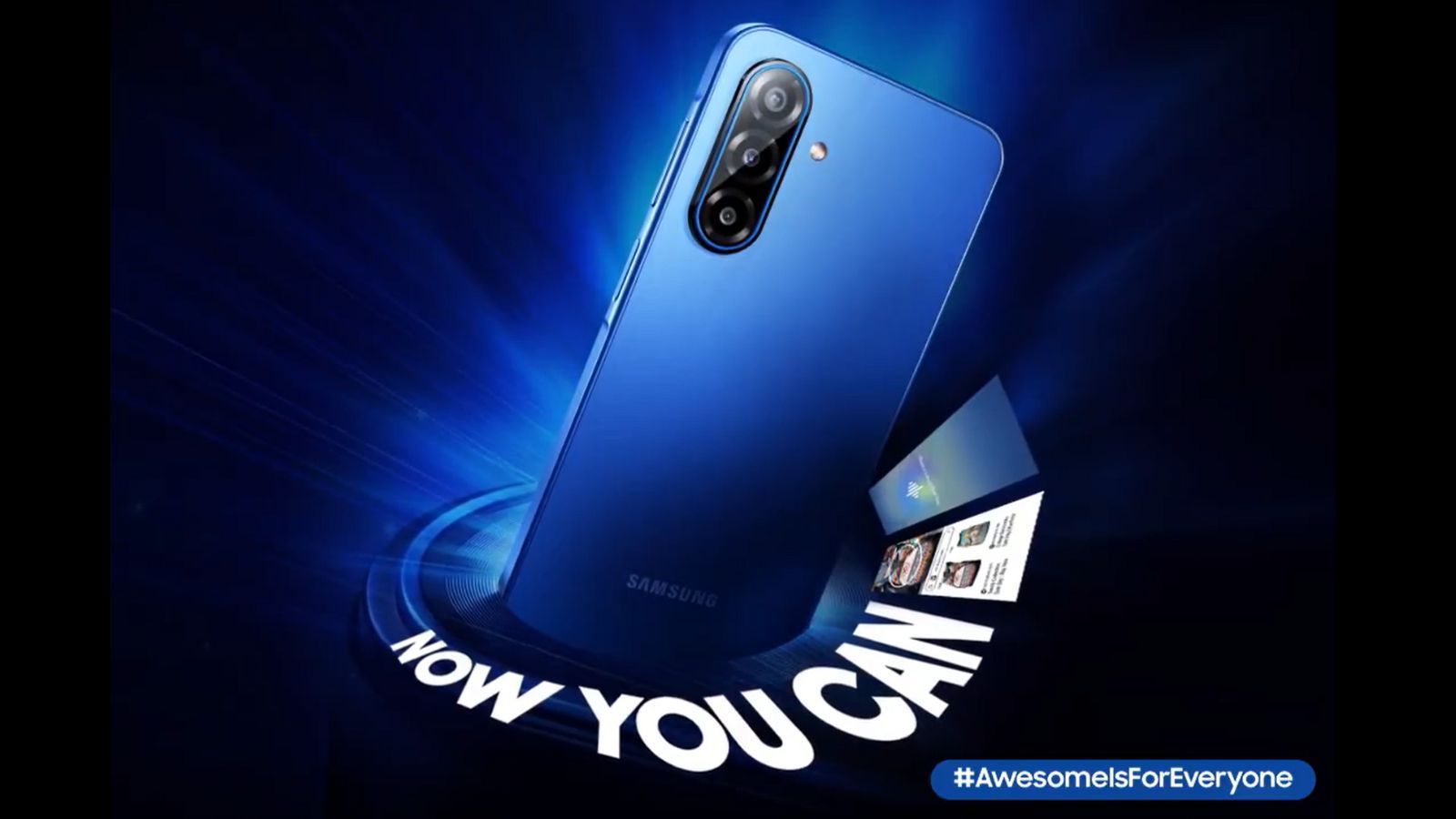 Samsung A17 launch poster Samsung A17 launch poster