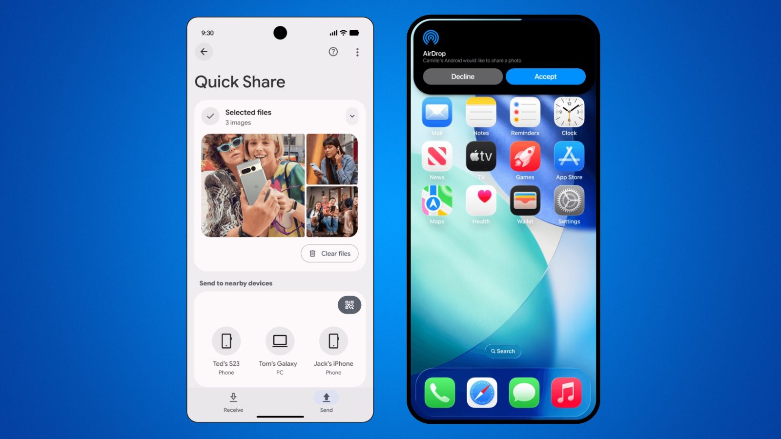 Google Brings AirDrop Support in Quick Share to More Android Smartphones thumbnail