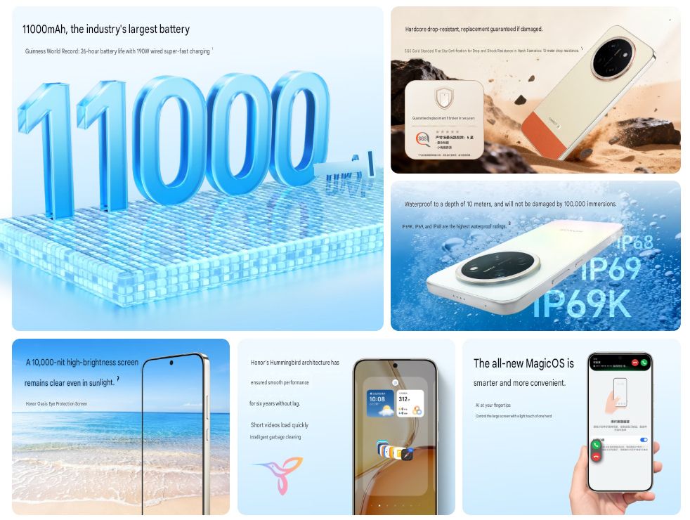 Honor X80 Pro Max specs and features official banner image