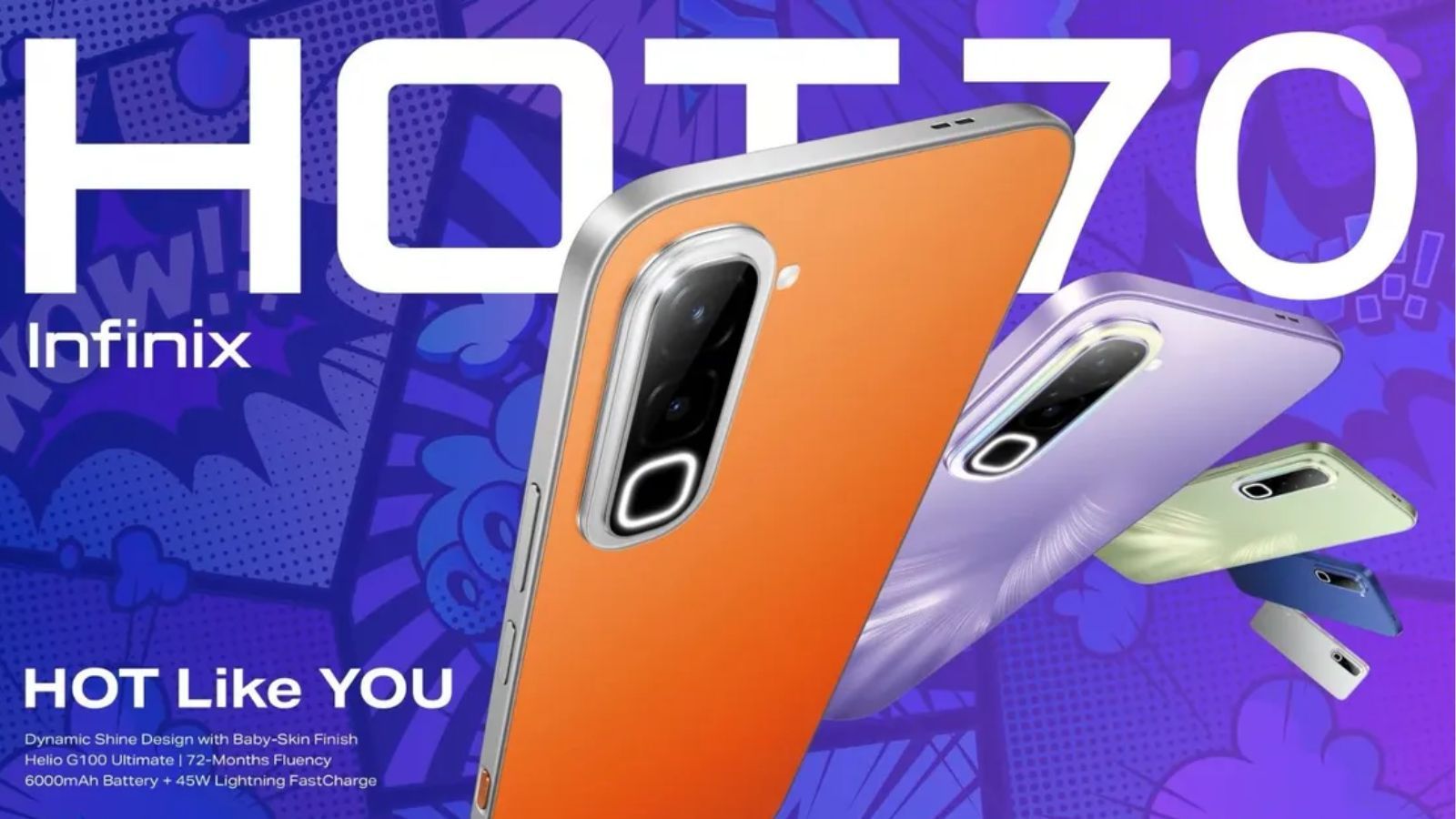 Infinix Hot 70 Pro 5G Design and Key Specifications Tipped Ahead of Launch thumbnail