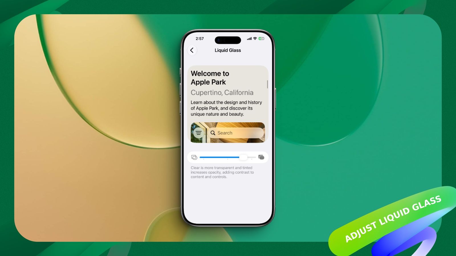 How to Adjust iOS 27 Liquid Glass on iPhone thumbnail