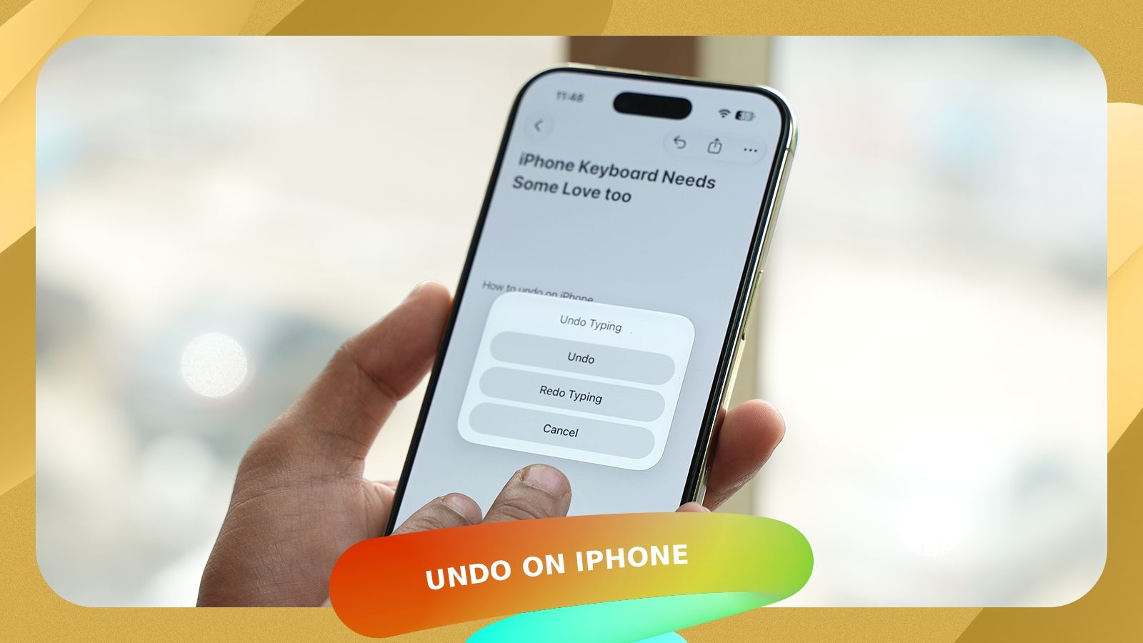 Deleted Something You Didn't Mean To? Here's How to Undo Anything on Your iPhone thumbnail
