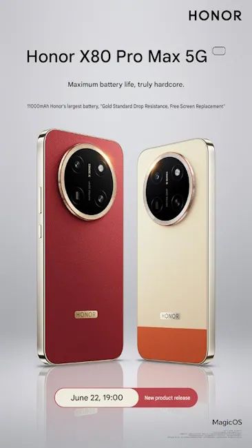 Huawei X80 Pro Max 5G colourways and back design showcased Huawei X80 Pro Max 5G colourways and back design showcased
