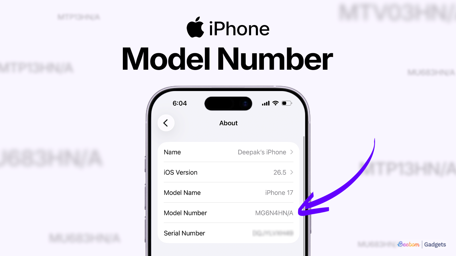 How to Check iPhone Model Number (2026) thumbnail How to Check iPhone Model Number (2026) thumbnail