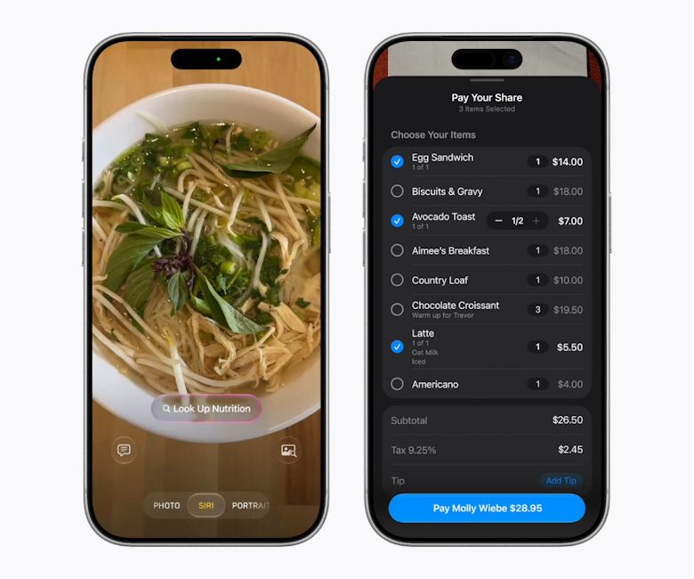 iOS 27 Siri mode in camera app Visual Intelligence features showcased