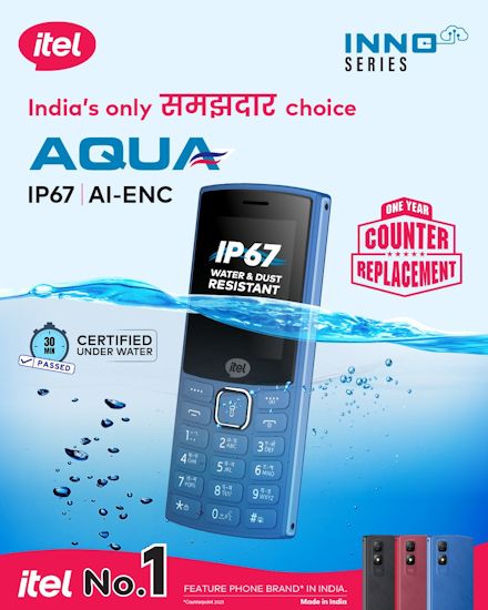 Itel Aqua official banner image showcased